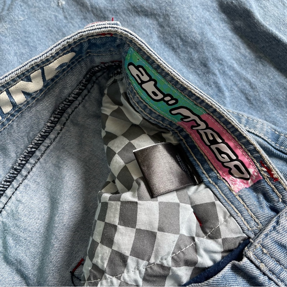 A.LAB Mega Rave Pixel Jeans - Picture 6 of 12